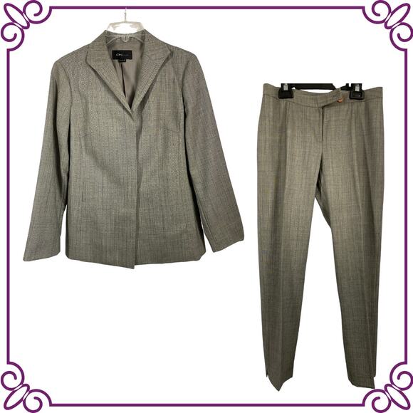 CN Jackets & Blazers - CN Catrinet Korean Brand Pantsuit Blazer Jacket with Matching Pants Slacks Small